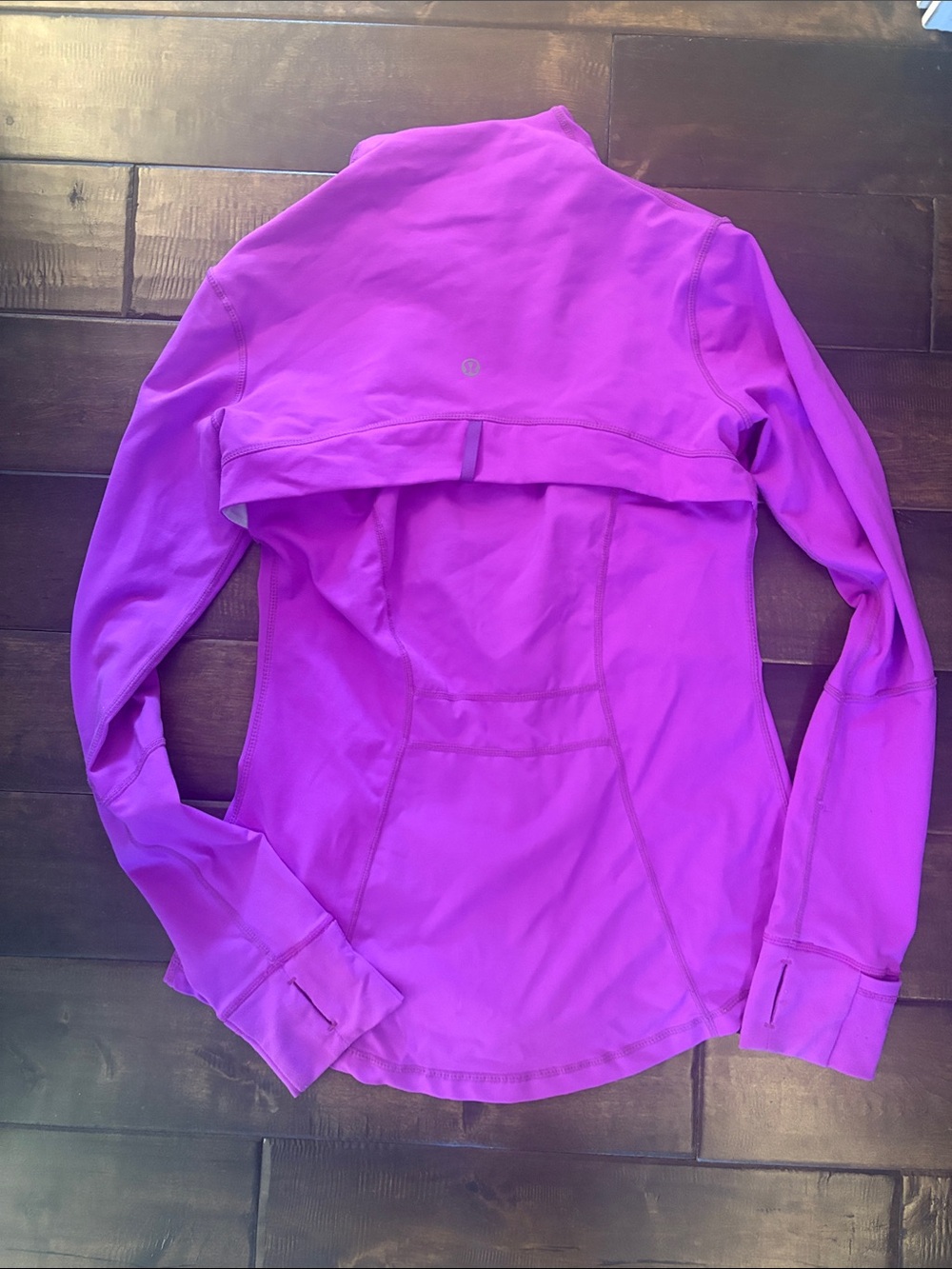 Lululemon Women’s Purple Full‑Zip Lightweight Jacket - Picture 6 of 8